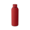 Odin. Double Wall Vacuum Stainless Steel (36% Recycled) Bottle With Rubber Coating 550 Ml Viininpunainen