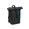 Osasco Bpack. Roll Top Backpack With A Zip System Design That Allows The Top To Be Rolled Up To Fit The Volume Of The Backpack, Made From 600d Recycled Polyester Syvänsininen
