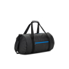 Osasco Sport. Cylindrical Sports Bag In High-density 600d Recycled Polyester With Side Compartment For Shoes Syvänsininen