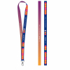 Painettu Näyte Lanyard Sublimation Long Ii (20 Mm) Polyesteriä 301 - Valkoinen