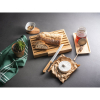 Passard. Bread Board In Bamboo With Stainless Steel Knife Natural