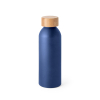 Queta. Alumiinipullo Bambukorkilla 550 Ml Navy-sininen