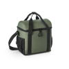 Roma Padded Cooler Bag In Recycled Polyester 600d Ripstop 11 L Tummanvihreä