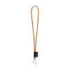 Set Lanyard Nautic Long (Ø 5 Mm) Ja 55 Mm D-muotoinen Sulkurengas Heksakromi Vihreä/oranssi