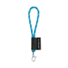 Set Lanyard Nautic Short (Ø 5 Mm) 9 Mm:n Sulkurenkaalla Valkoinen/syvänsininen