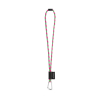 Set Lanyard Tube Long (Ø 7 Mm), 55 Mm:n D-muotoinen Sulkurengas Ja Ø 7 Mm:n Turvalukko Heksakromi Vihreä/heksakromi Pinkki