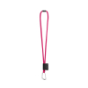 Set Lanyard Tube Long (Ø 7 Mm), 55 Mm:n D-muotoinen Sulkurengas Ja Ø 7 Mm:n Turvalukko Pinkki