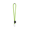 Set Lanyard Tube Long (Ø 7 Mm), 55 Mm:n D-muotoinen Sulkurengas Ja Ø 7 Mm:n Turvalukko Vaaleanvihreä