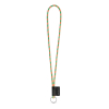 Set Lanyard Tube Long (Ø 7 Mm) Renkaalla Ø 32 Mm Heksakromi Vihreä/oranssi