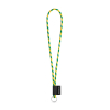 Set Lanyard Tube Long (Ø 7 Mm) Renkaalla Ø 32 Mm Keltainen/vihreä