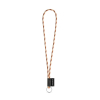 Set Lanyard Tube Long (Ø 7 Mm) Renkaalla Ø 32 Mm Ruskea/beige