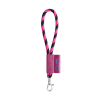 Set Lanyard Tube Lyhyt (Ø 7 Mm) 9 Mm:n Sulkurenkaalla 301 - Valkoinen