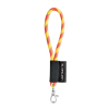 Set Lanyard Tube Short (Ø 7 Mm) 9 Mm:n Sulkurenkaalla Heksakromi Keltainen/heksakromi Oranssi