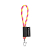 Set Lanyard Tube Short (Ø 7 Mm) 9 Mm:n Sulkurenkaalla Heksakromi Keltainen/heksakromi Pinkki