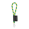 Set Lanyard Tube Short (Ø 7 Mm) 9 Mm:n Sulkurenkaalla Keltainen/vihreä