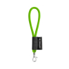 Set Lanyard Tube Short (Ø 7 Mm) 9 Mm:n Sulkurenkaalla Vaaleanvihreä