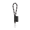 Set Lanyard Tube Short (Ø 7 Mm) 9 Mm:n Sulkurenkaalla Valkoinen/pinkki