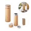 Sow. Bamboo And Stainless Steel Thermos 440 Ml Natural
