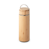 Sow. Bamboo And Stainless Steel Thermos 440 Ml Natural