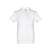 Thc Adam Kids Wh. Lasten Lyhythihainen Pikeepaita (100 % Puuvillaa, Unisex). Valkoinen Valkoinen