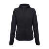 Thc Helsinki Women. Polyesteri Vyötetty Polar Fleece Takki Naisille Musta