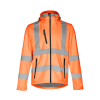 Thc Zagreb Work. Huomiovärinen Softshell-takki (unisex, Luokka 111) Heksakromi Oranssi