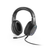 Thorne Headset Rgb. Abs-kuulokkeet, Joissa On 2 Metrin Kaapeli, Mikrofoni Ja Rgb Led-valot Musta
