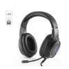Thorne Headset Rgb. Abs-pelikuulokkeet Johdolla, Mikrofonilla Ja Rgb Led -valoilla Musta