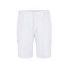 Vl Chione. Bermudashortsit Monitaskuista Twilliä (200 G/m²), Puuvillaa (35 %) Ja Polyesteriä (65 %) Valkoinen