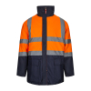 Vl Juno Large. Dvobarvna Parka 4 V 1 (180 G/m²) Iz Poliestra (100 %) S Pu Prevleko