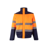 Vl Jupiter. Dvobarvna Oblazinjena Jakna (180 G/m²) Iz Poliestra (100 %) S Pu Prevleko