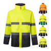 Vl Themis Large. Dvobarvna Parka (190 G/m²) Iz Poliestra (100 %) S Pu Prevleko