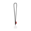 Watford. Set Lanyard Tube Long (Ø 7 Mm), 9 Mm:n Sulkurengas, Ø 7 Mm:n Turvalukko Ja 91 X 68 Mm:n Jäykkä Nimilapun/kortin Pidike Musta