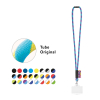 Watford. Set Lanyard Tube Long (Ø 7 Mm), 9 Mm:n Sulkurengas, Ø 7 Mm:n Turvalukko Ja 91 X 68 Mm:n Jäykkä Nimilapun/kortin Pidike Musta/valkoinen