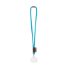 Watford. Set Lanyard Tube Long (Ø 7 Mm), 9 Mm:n Sulkurengas, Ø 7 Mm:n Turvalukko Ja 91 X 68 Mm:n Jäykkä Nimilapun/kortin Pidike Vaaleansininen
