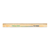 Wesley 30. Mäntypuinen Viivain, Jossa 30 Cm Asteikko Natural (vaalea)