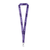 Windsor. Sarja Lanyard Sublimation Long Ii (20 Mm) Kierrätetystä Polyesteristä (100 % Rpet) Ja 20 Mm:n Sulkurenkaalla Valkoinen