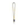 Wisbech. Set Lanyard Tube Long (Ø 7 Mm), 9 Mm:n Sulkurengas Ja Ø 7 Mm:n Turvalukko Heksakromi Keltainen/syvänsininen
