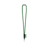 Wisbech. Set Lanyard Tube Long (Ø 7 Mm), 9 Mm:n Sulkurengas Ja Ø 7 Mm:n Turvalukko Musta/vihreä