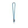 Wisbech. Set Lanyard Tube Long (Ø 7 Mm), 9 Mm:n Sulkurengas Ja Ø 7 Mm:n Turvalukko Sininen