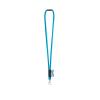 Wisbech. Set Lanyard Tube Long (Ø 7 Mm), 9 Mm:n Sulkurengas Ja Ø 7 Mm:n Turvalukko Vaaleansininen