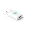 Woese. Virtalähde Usb-a 5w Kierrätetystä Abs:stä (100 % Rabs) Valkoinen