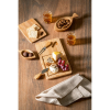 Woods. Bamboo Cheese Board With 2 Bamboo And Stainless Steel Accessories Natural