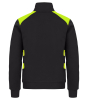 Clique Ambition Half Zip Huomionkeltainen