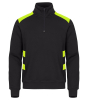 Clique Ambition Half Zip Huomionkeltainen