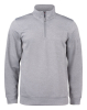 Clique Basic Active Half Zip Junior Meleerattu Harmaa