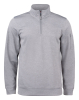 Clique Basic Active Half Zip Meleerattu Harmaa