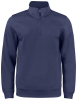 Clique Basic Active Half Zip Tumman Sininen