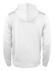 Clique Basic Active Hoody Full Zip Valkoinen