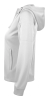 Clique Basic Active Hoody Full Zip Women Valkoinen